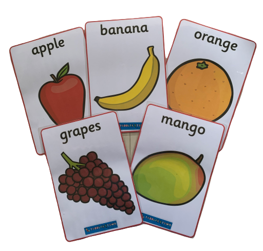 Fruits Jumbo Flash Cards - 2