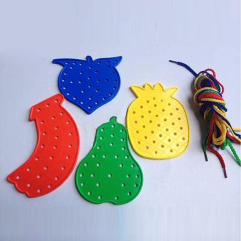 Fruits Lacing Shapes