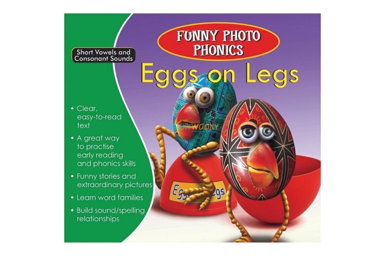 Funny Photo Phonics - Eggs on Legs