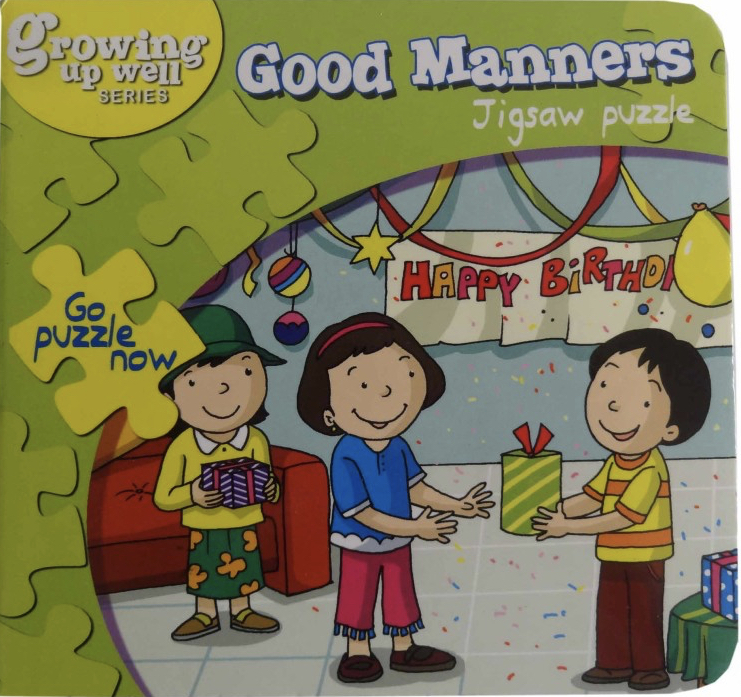 Growing Up Well Jigsaw Puzzle Book - Good Manners
