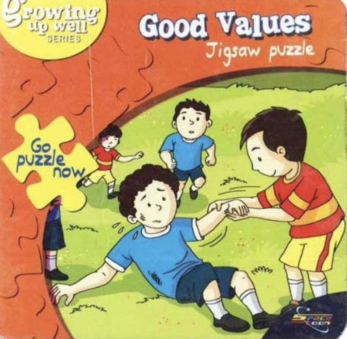 Growing Up Well Jigsaw Puzzle Book - Good Values