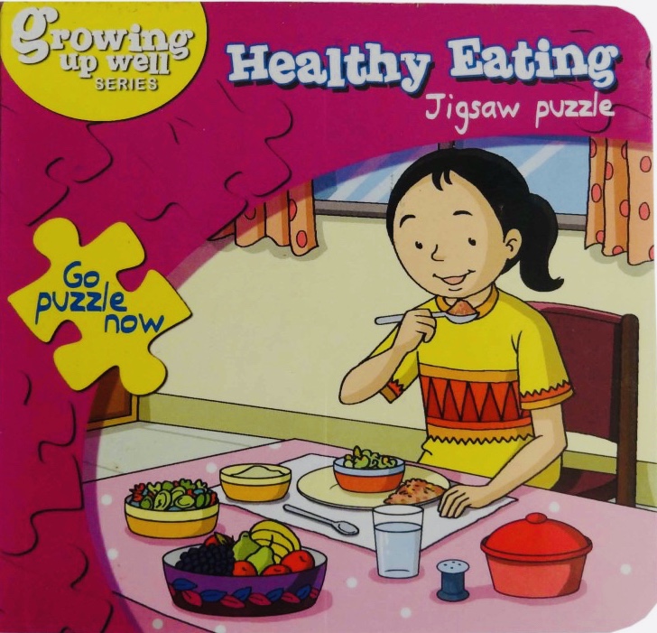 Growing Up Well Jigsaw Puzzle Book - Healthy Eating