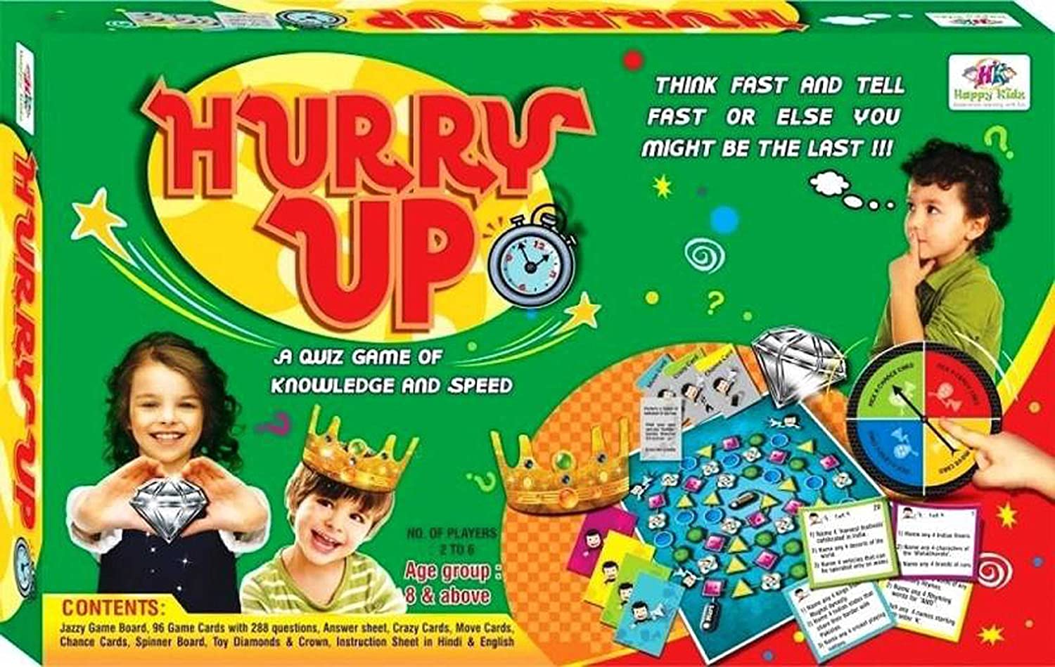 Jaibros Hurry Up Quiz of Knowledge and Speed