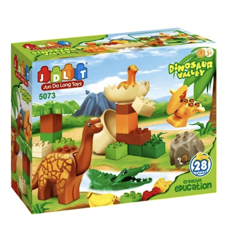 JDLT -  Dinosaur Valley Blocks Set