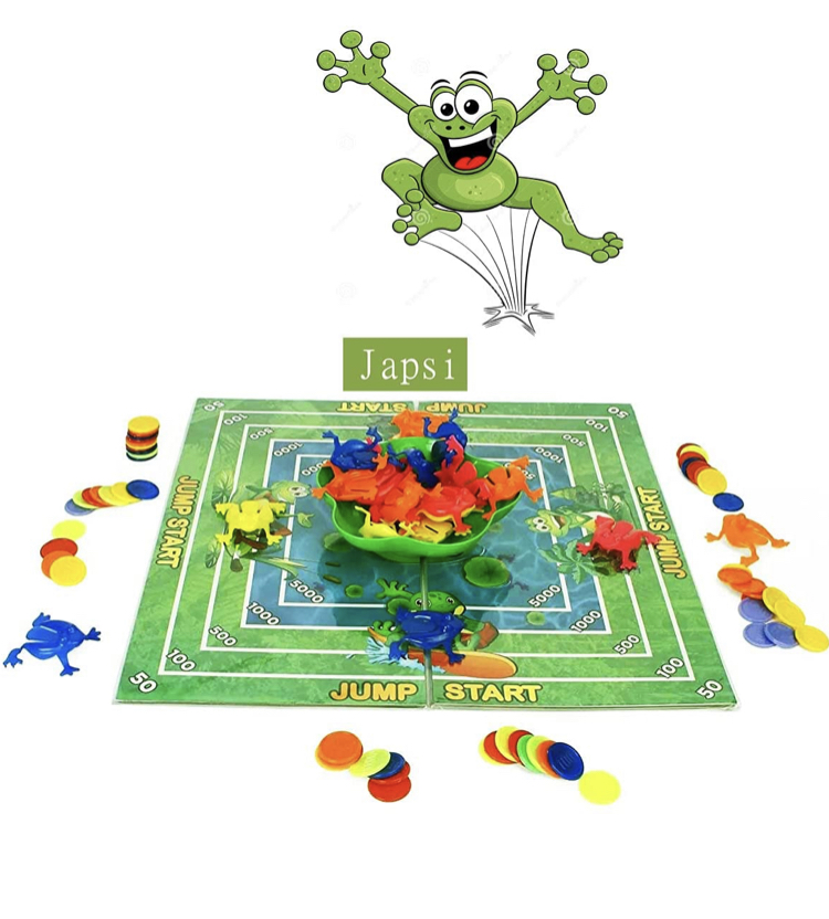 Jumping Frog Board Game