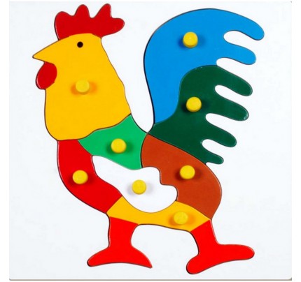 Little Genius – Wooden Cock Knob Puzzle