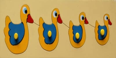 Little Genius &ndash; Wooden Duck Size Seriation With Knob