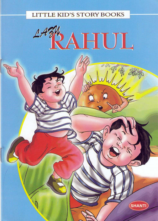 Little Kid's Story Books - Lazy Rahul
