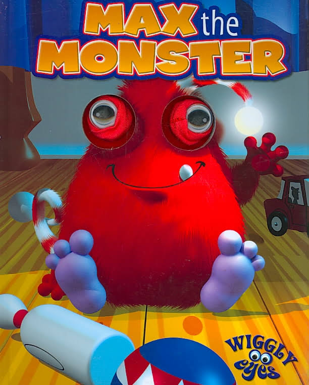 Max the Monster - Wiggly Eyes Book