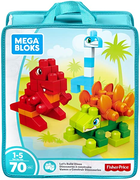 Mega Bloks - Let's Build Dinos Building Set