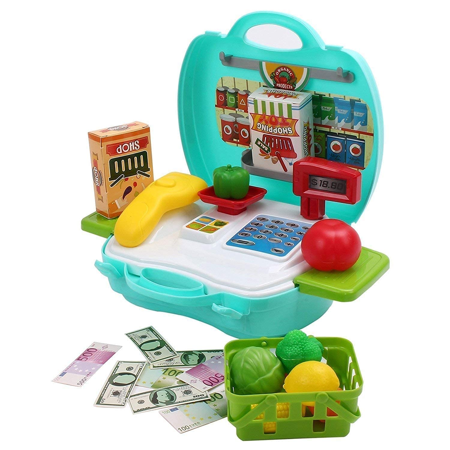 Mini Supermarket Pretend Playset