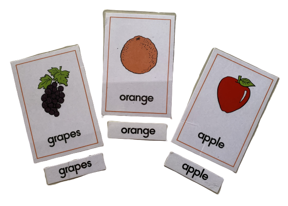 New Wave - LOOK and SAY Cards - Fruits