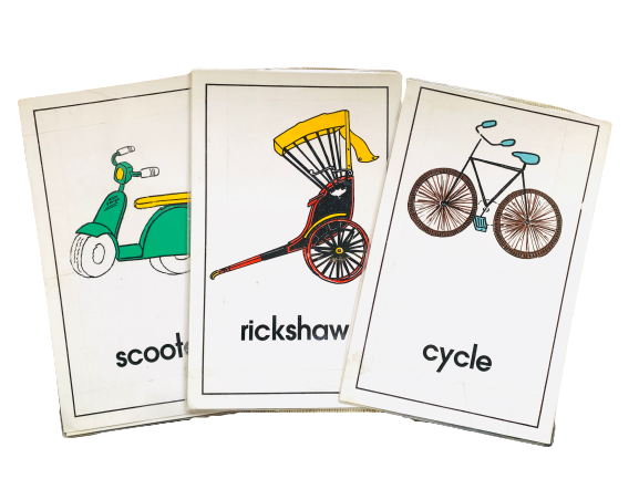 New Wave - LOOK and SAY Cards -Transport