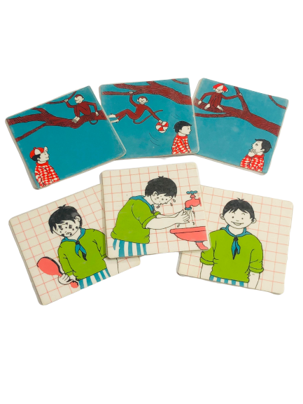 New Waves - 3-Steps Cards