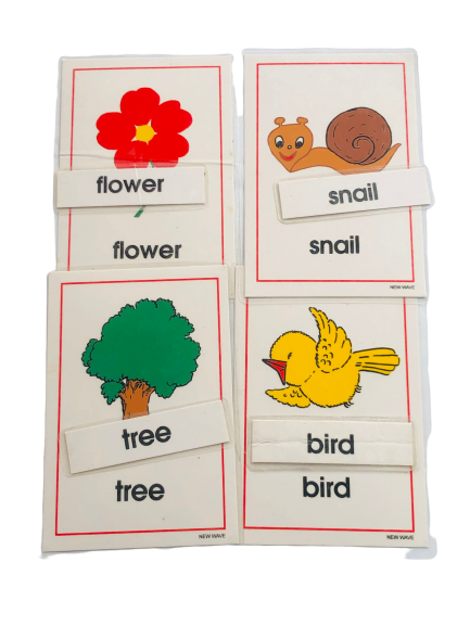 New Waves - LOOK and SAY Cards - The Garden