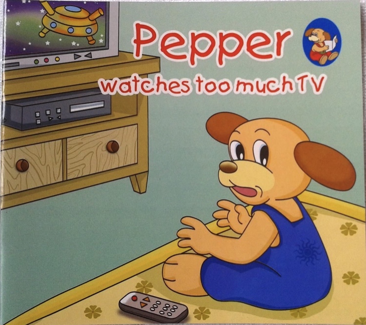 Pepper Watches Too Much TV