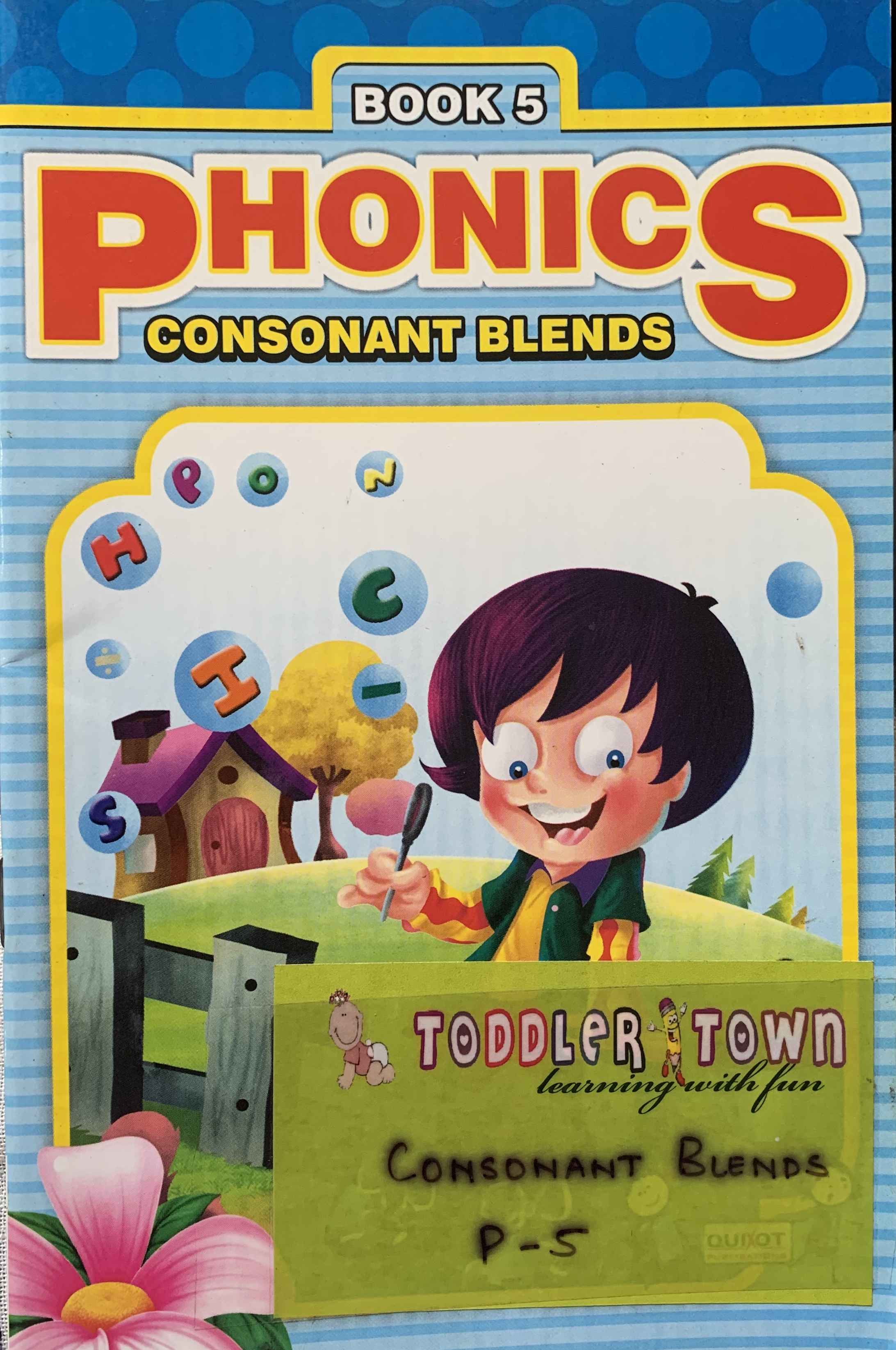 Phonics Consonant Blends Book - 5