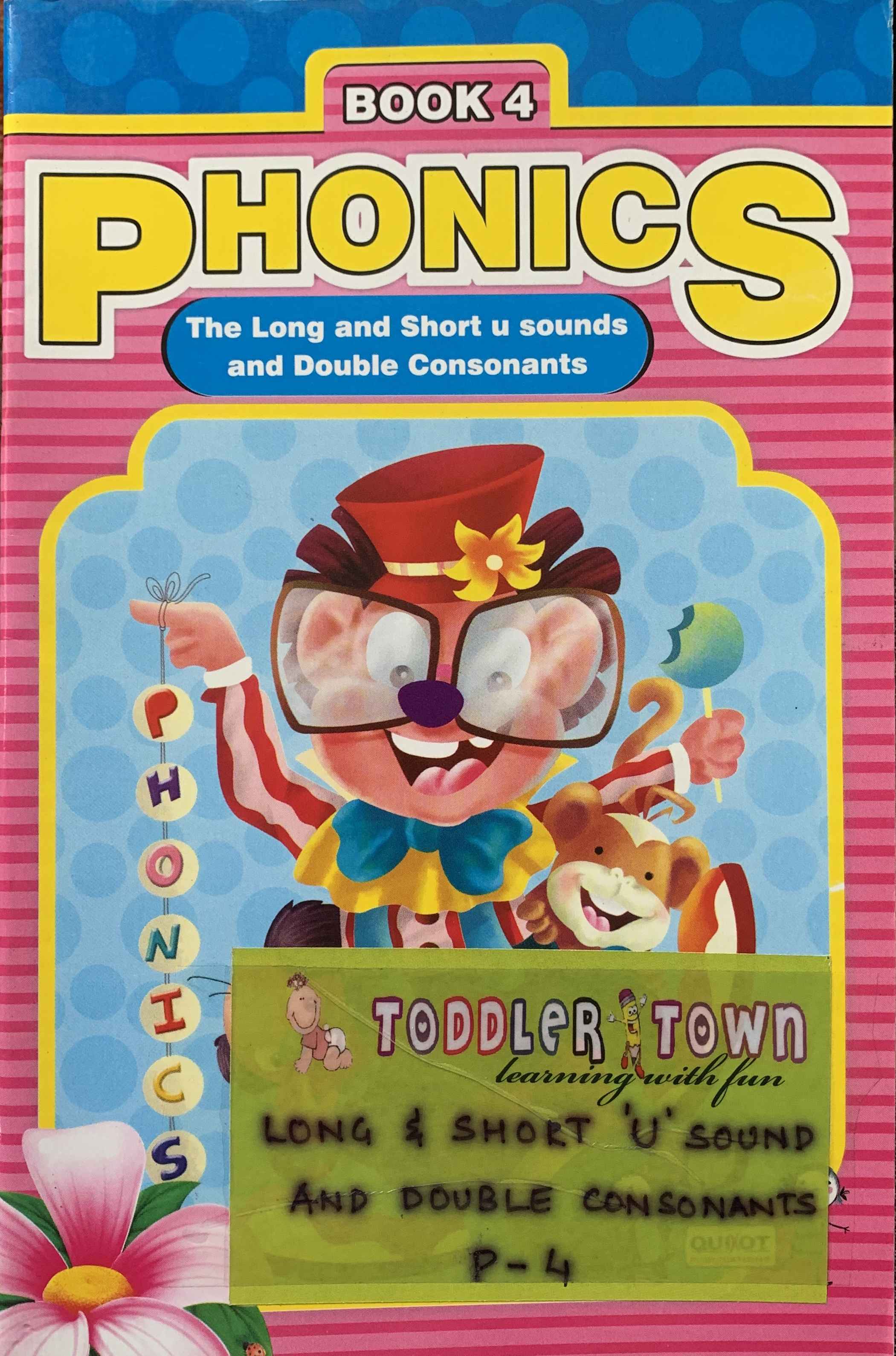 Phonics Long And Short 'u' Sounds And Double Consonants Book - 4