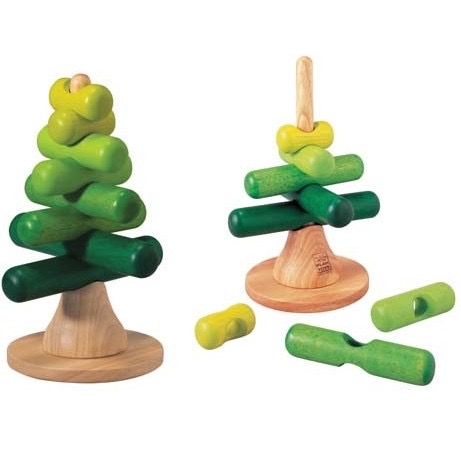 Plan Toys - Wooden Stacking Tree