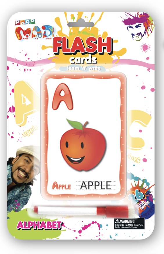 Pogo Mad Alphabet Flash Cards