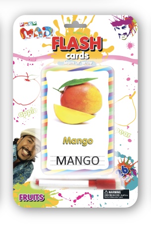Pogo Mad Fruits Flash Cards