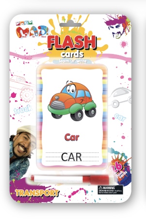 Pogo Mad Transport Flash Cards