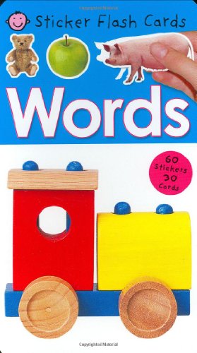 Priddy Books - Sticker Flash Cards Words