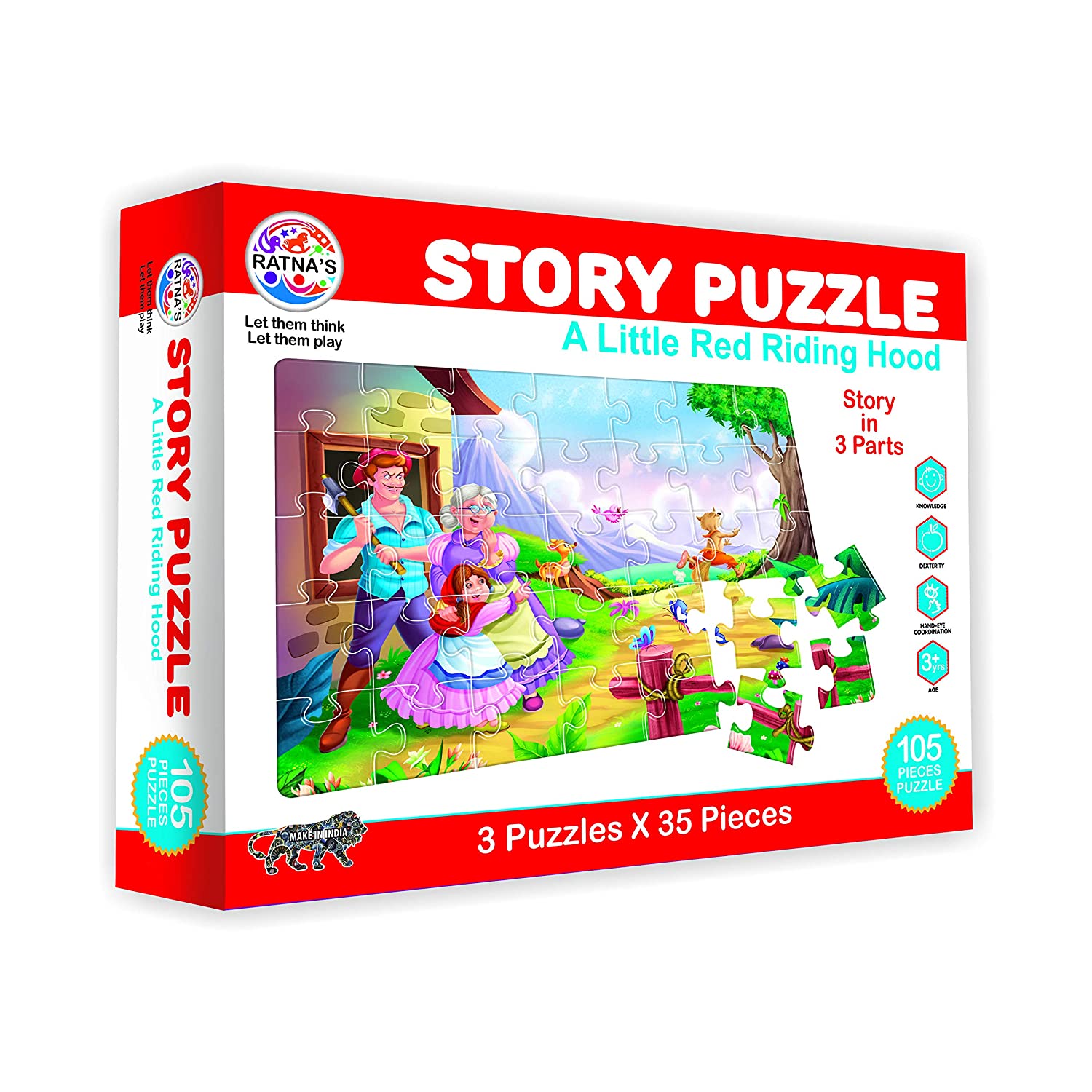 Ratna - A Little Red Riding Hood Story Puzzle