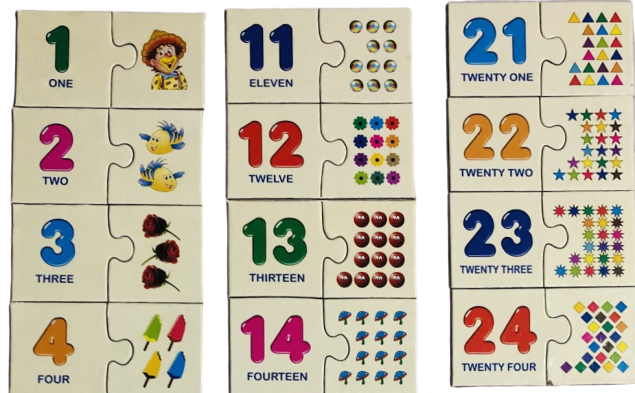 Ratna - Match The Numbers Puzzle