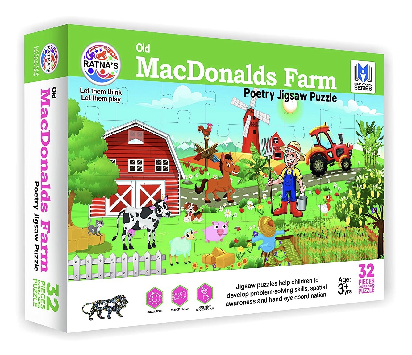 Ratna - Old MacDonalds Farm Poetry Jigsaw Puzzle