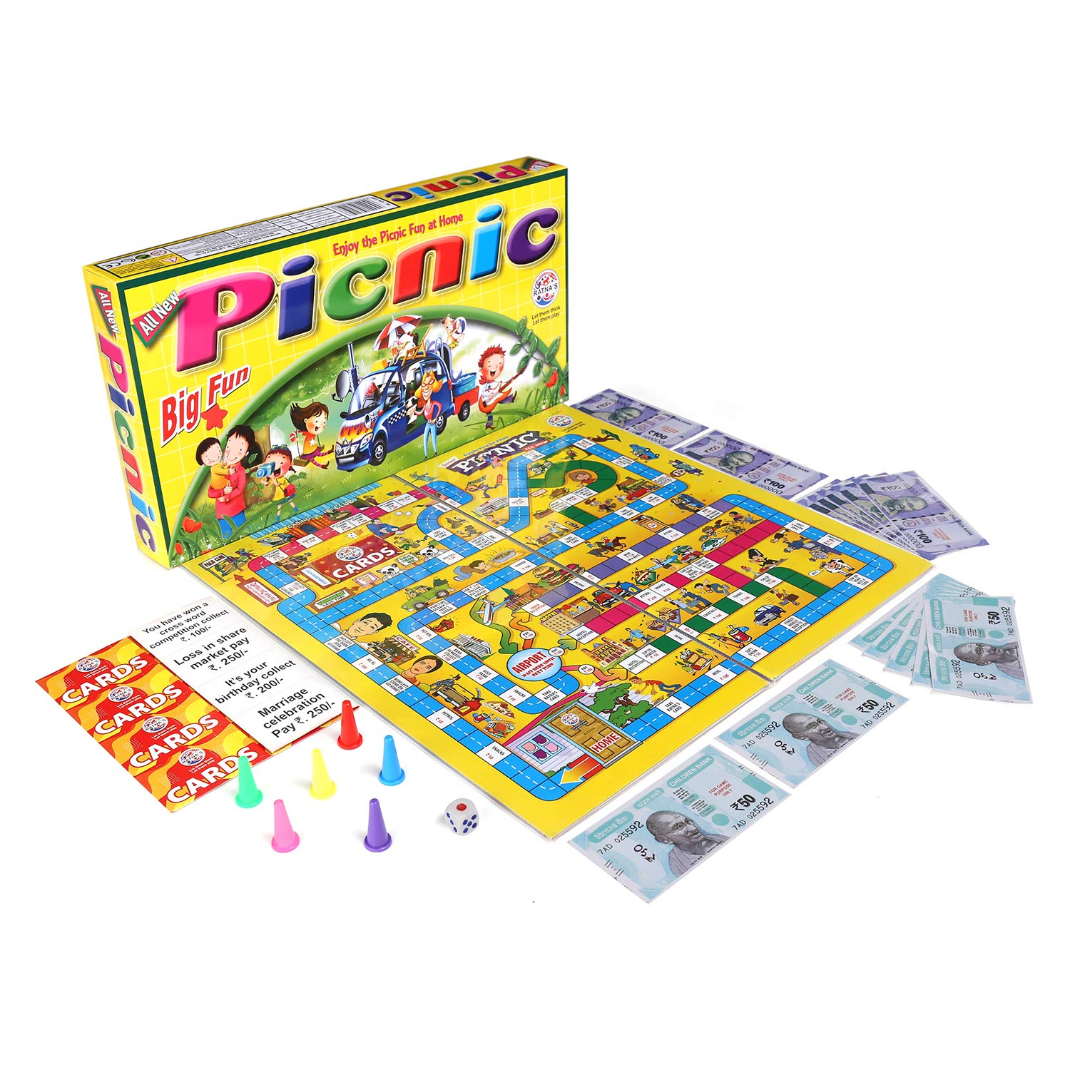 Ratna's - Picnic Small Family Board Game