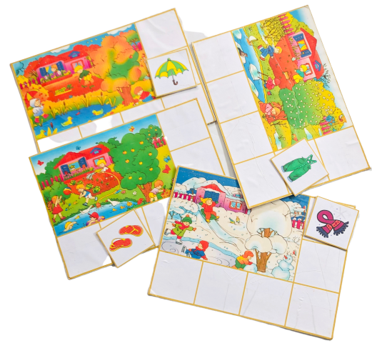 Seasons Clothes Sorting Mats