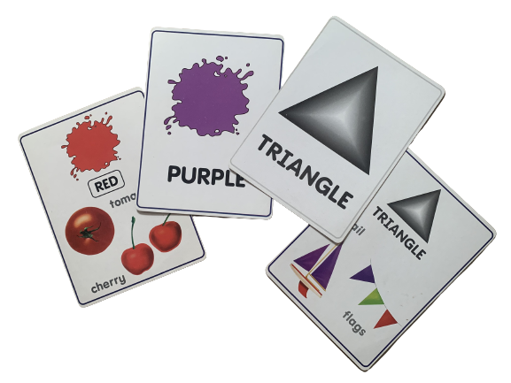 Shapes & Colour Flashcards