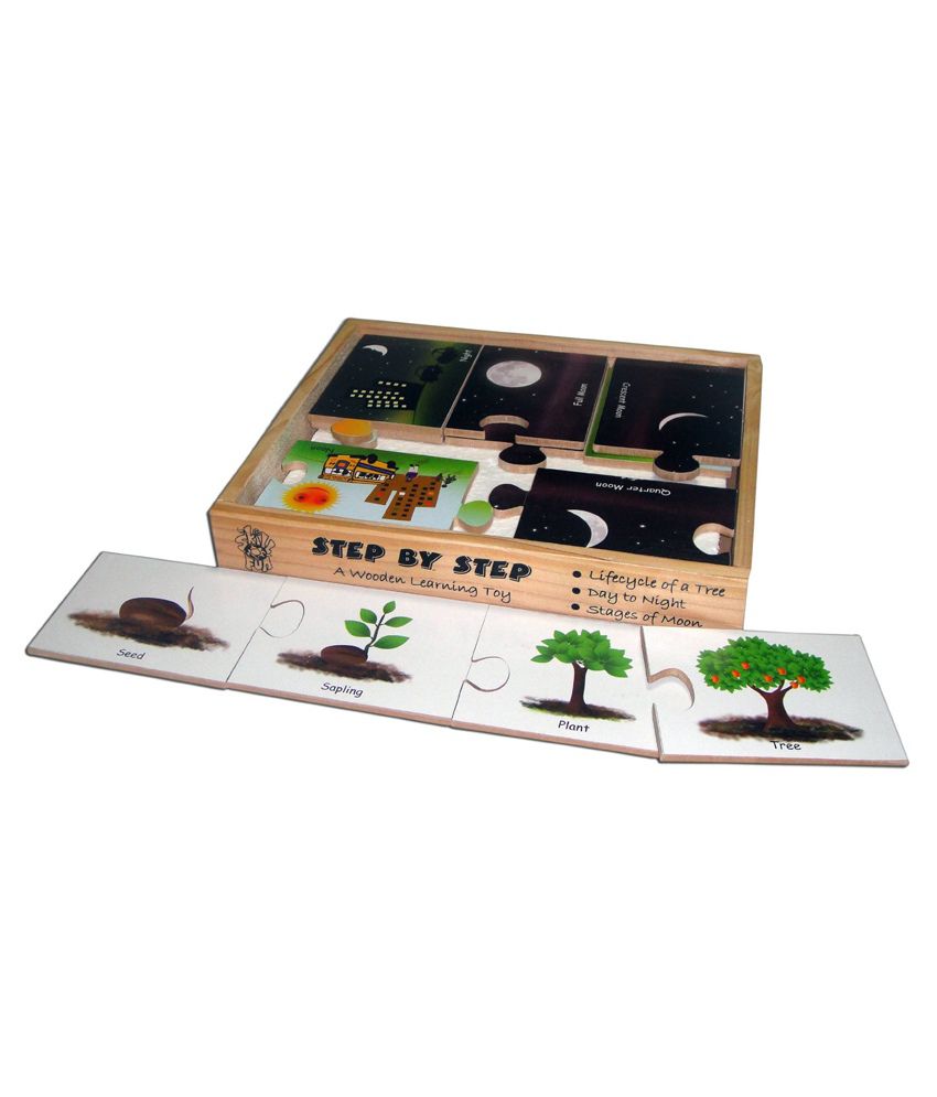 Skillofun - Step by Step Wooden Learning Toy -2
