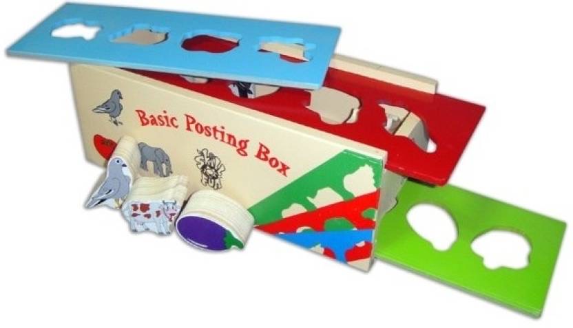 Skillofun - Wooden Basic Posting Box