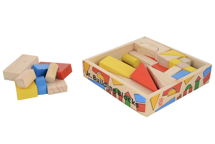 Skillofun - Wooden Junior Building Blocks