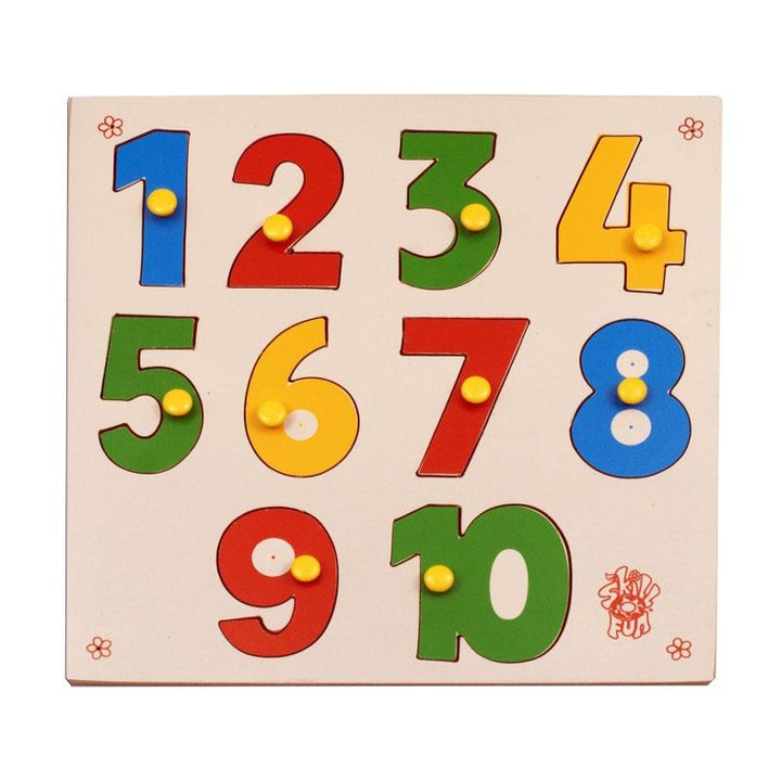 Skillofun - Wooden Number Tray
