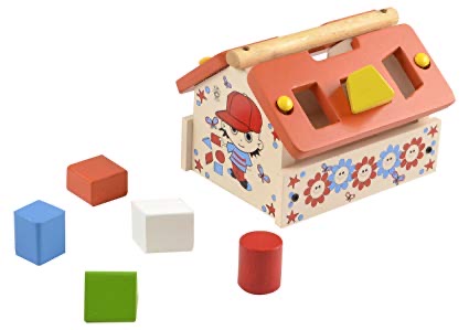 Skillofun - Wooden Shape Sorting Hut