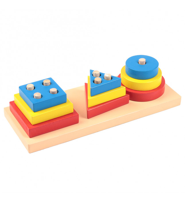 Skillofun - Wooden Size Exploration Board