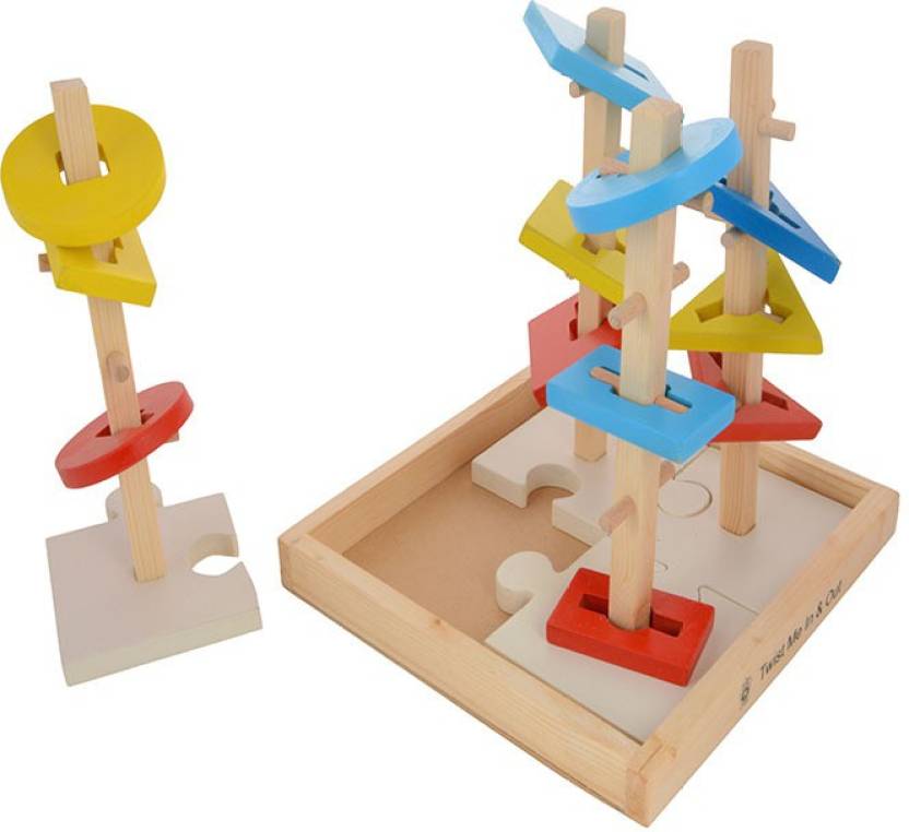 Skillofun - Wooden Twist Me In & Out