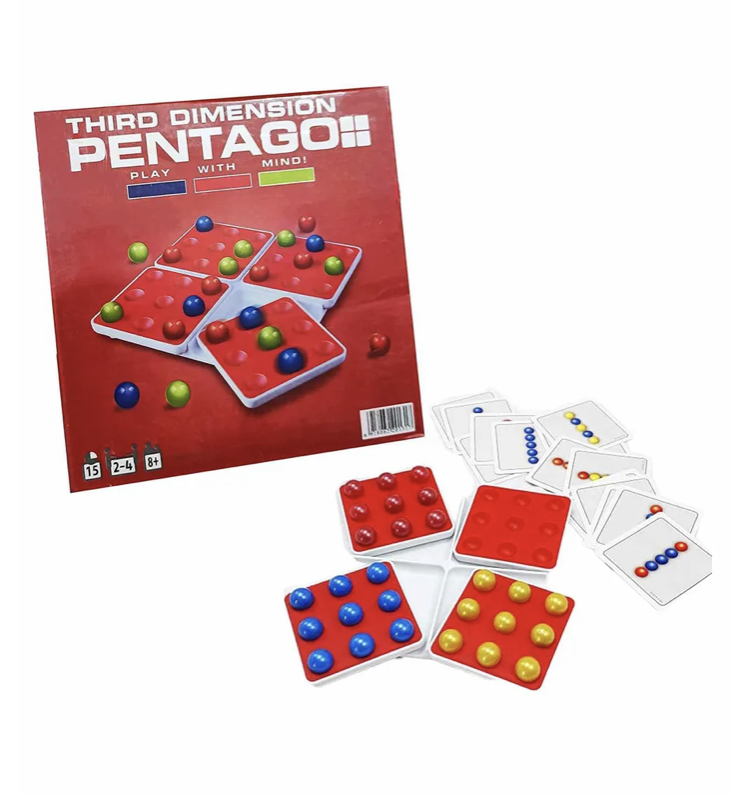 Third Dimension Pentago - Triple 3D Game