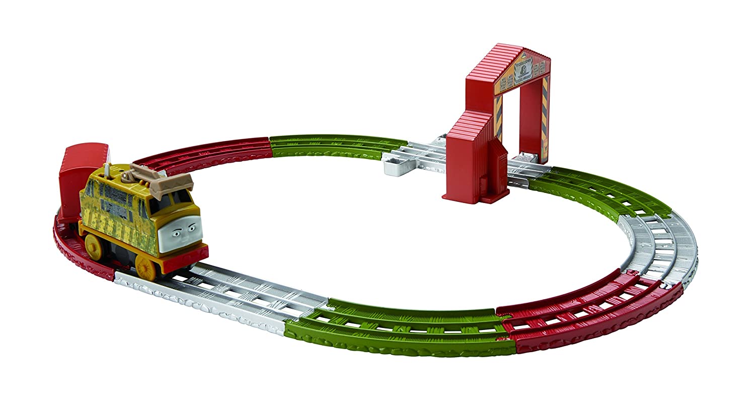 Thomas & Friends Motorized Railway Diesel Works Starter Set