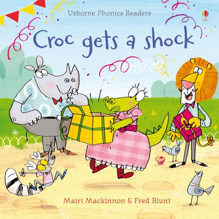 Usborne Phonics Readers - Croc gets a Shock