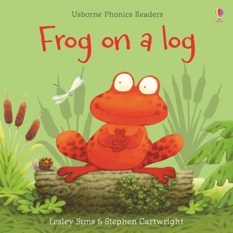 Usborne Phonics Readers - Frog on a Log