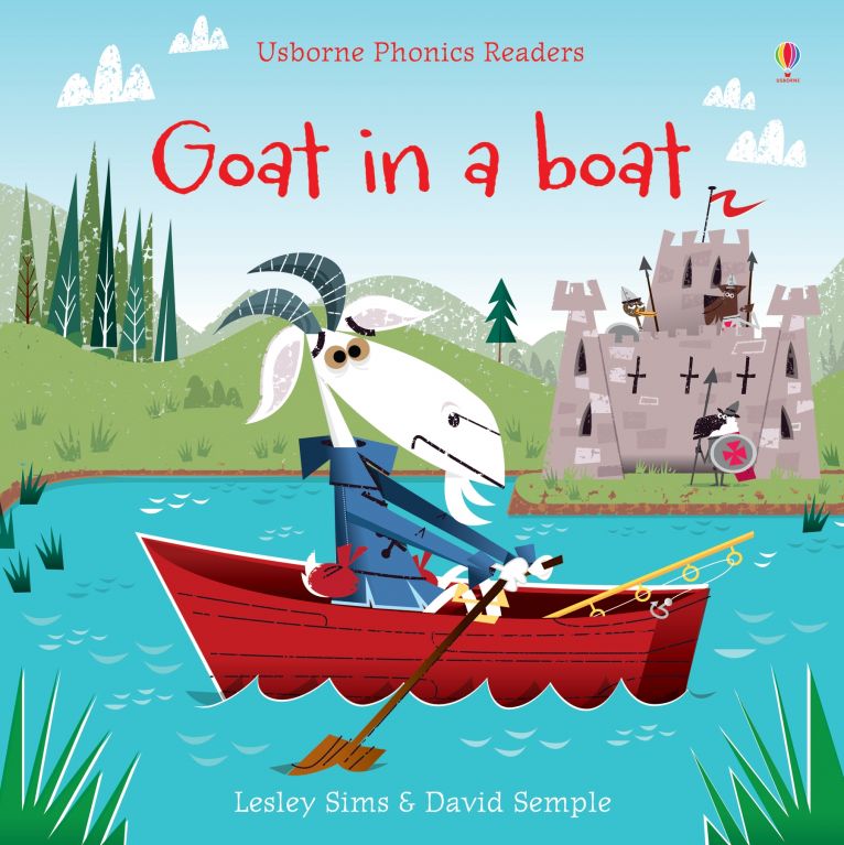 Usborne Phonics Readers - Goat in a Boat