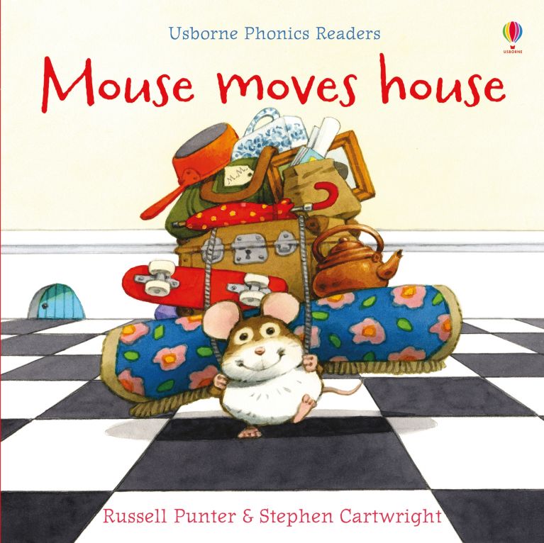 Usborne Phonics Readers - Mouse moves House