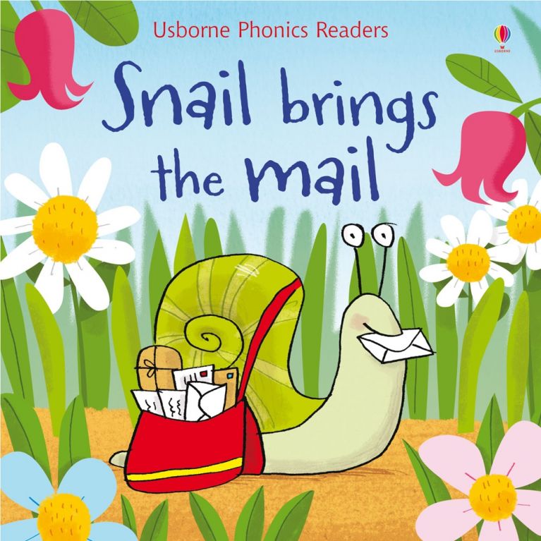 Usborne Phonics Readers - Snail brings the Mail