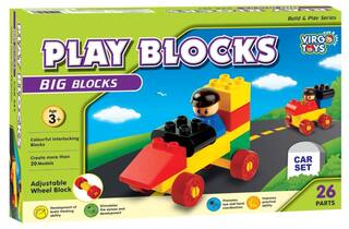 Virgo Toys Play Blocks Car Set