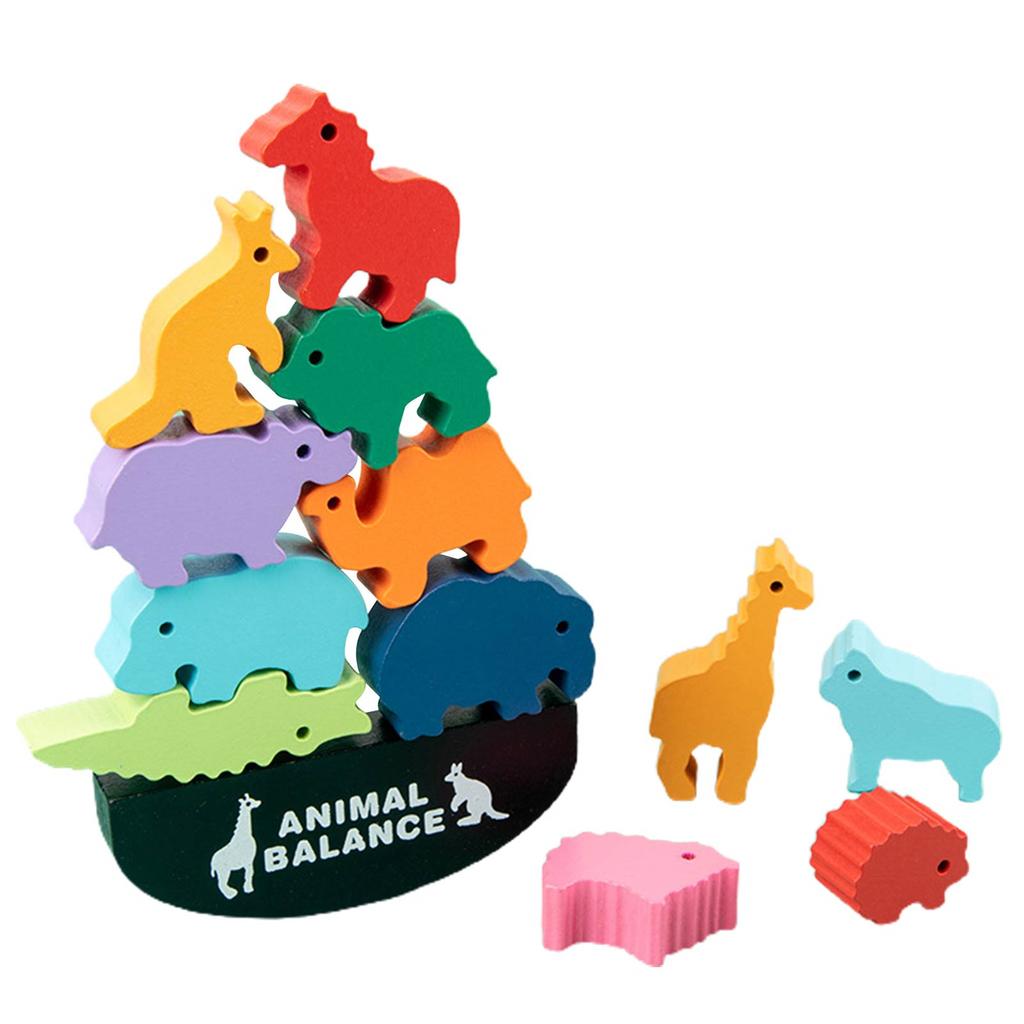 Wood Animal Balance Game
