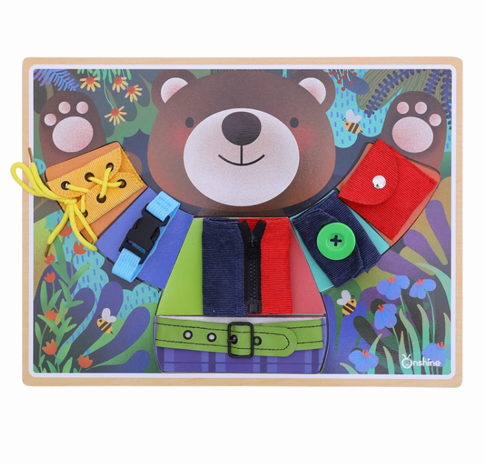 Wooden Basic Skills Board